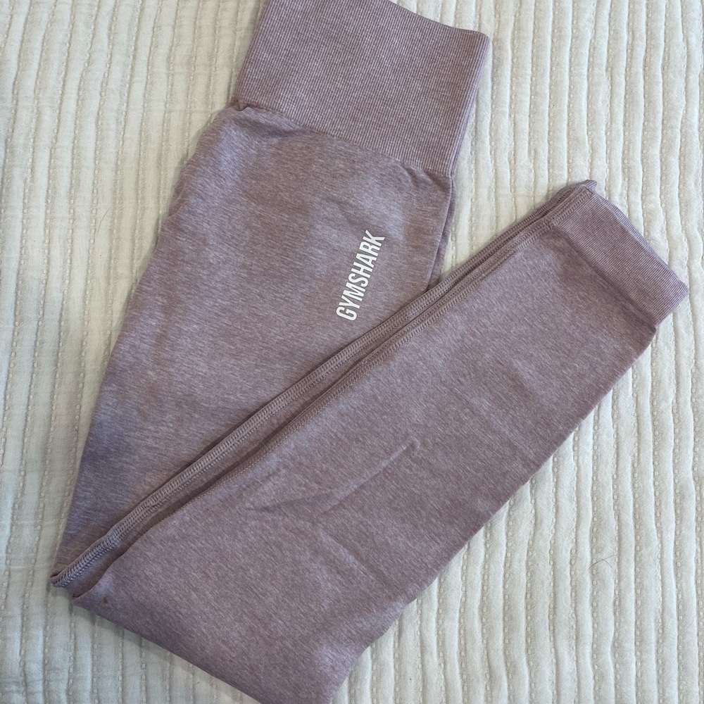 Gymshark Adapt Marl Seamless Leggings- Light Purple